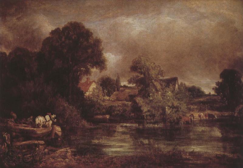 John Constable The white hasten Germany oil painting art
